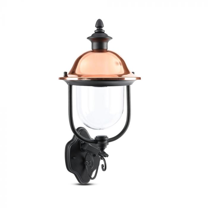 Wall Lamp E27 With Clear Glass Cover Up Lighting