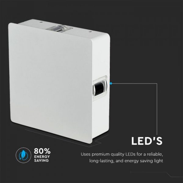 4W LED Wall Light Square IP65