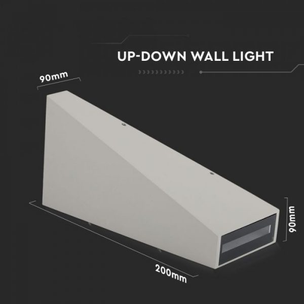 4W LED Triangle Wall Light IP65