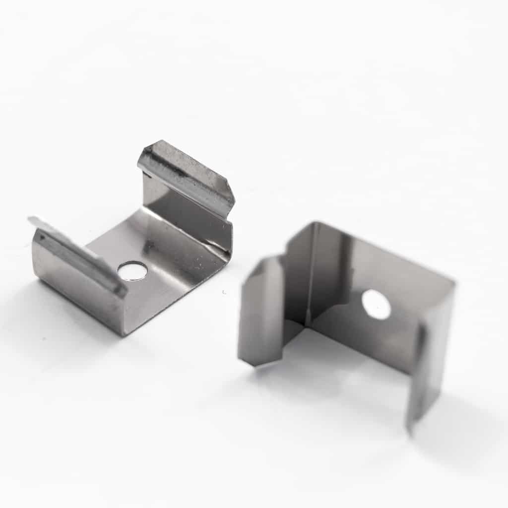 Stainless Steel Mounting Plate for Aluminium Profiles 18mm