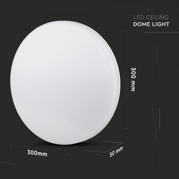 25W LED Celing Bulkhead Light Round