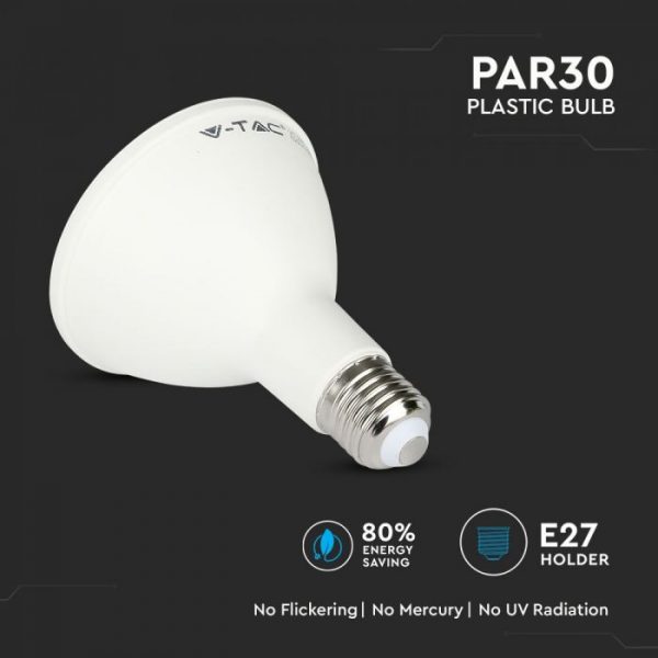 11W LED Plastic Bulb PAR30 E27 Samsung Chip