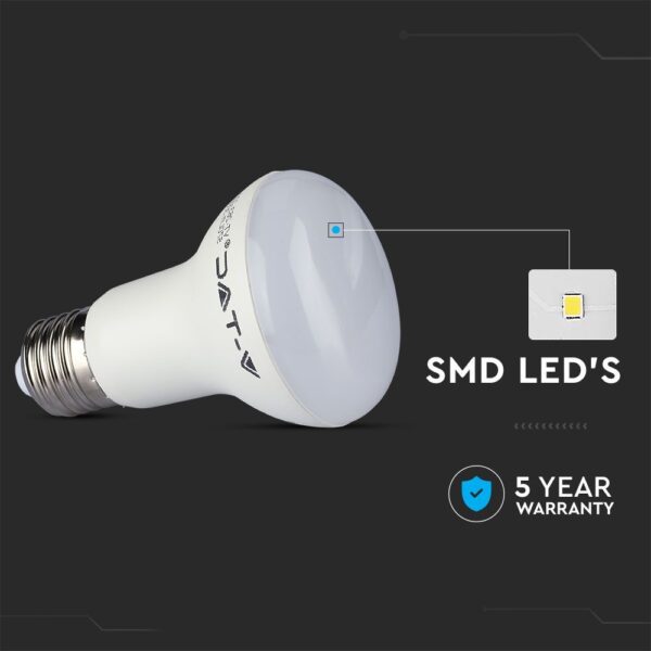 8W R63 LED Bulb E27