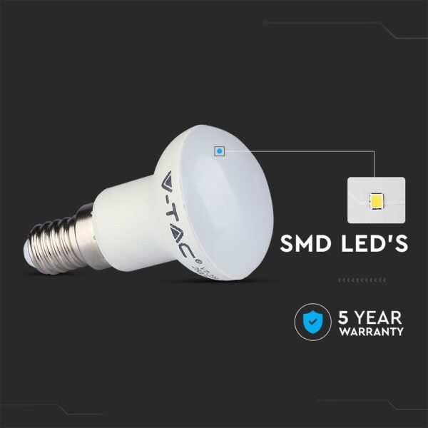 2.9W LED Plastic Bulb R39 E14