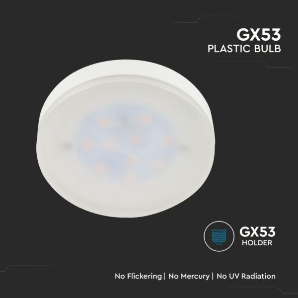 6.4WPlastic Bulb Samsung Chip GX53