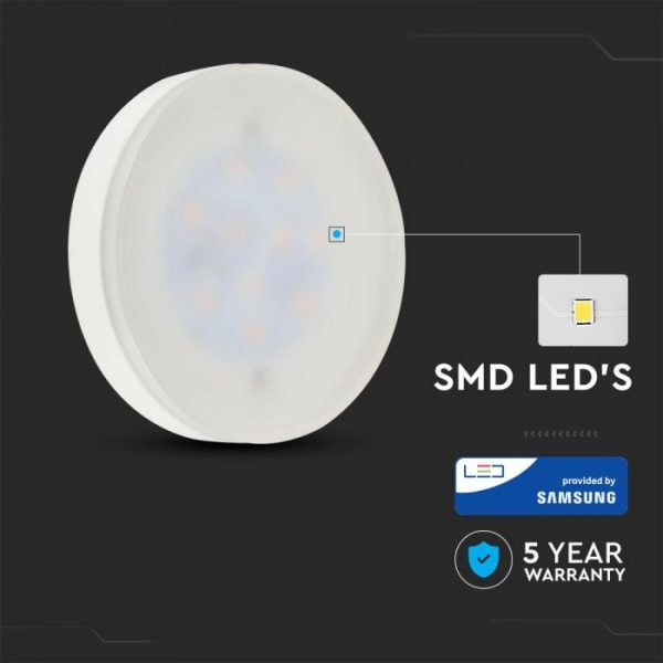 7W LED Plastic Spotlight GX53