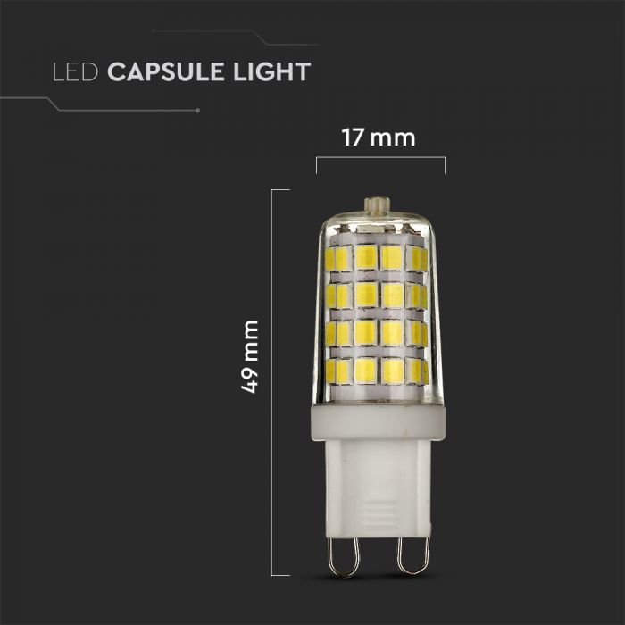 3W G9 LED Plastic Capsule Bulb