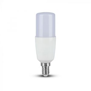 8W LED Plastic Candle Bulb C37 - E14
