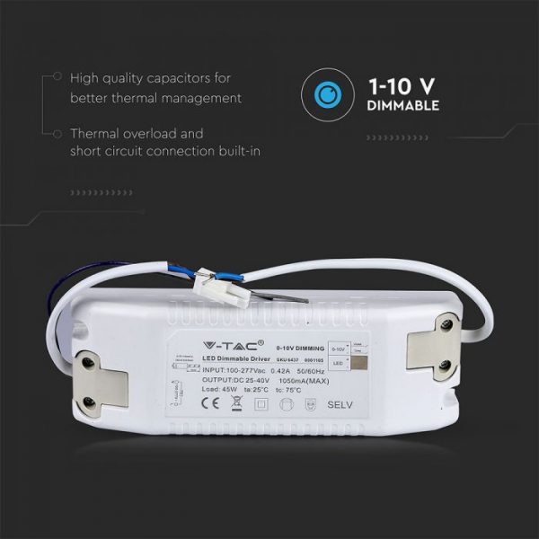 45W dimmable led driver