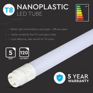LED Tube SAMSUNG CHIP  - 150cm 22W G13 Nano Plastic