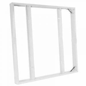 600x600 Surface Mounting Metal Frame for LED panels - White