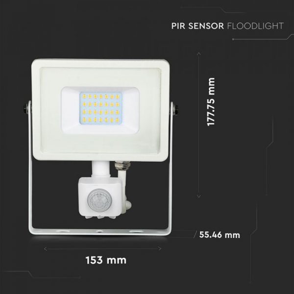 white led floodlight motion sensor floodlight