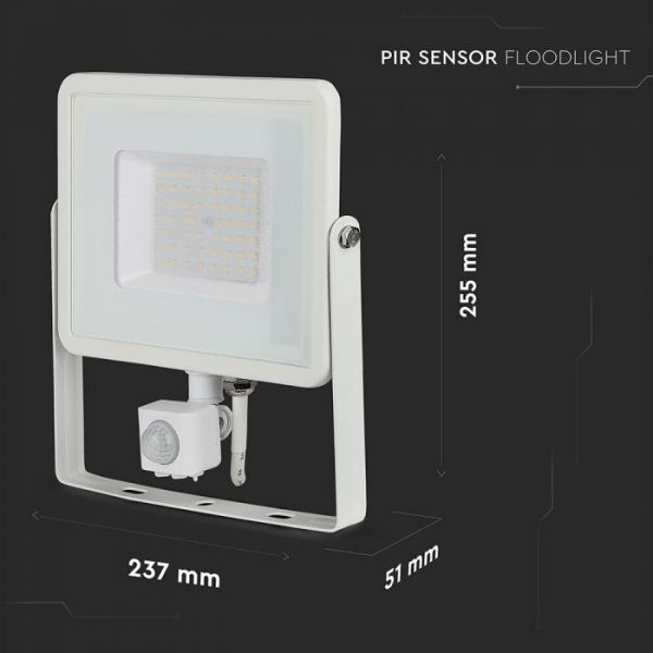 50w LED Sensor Floodlight