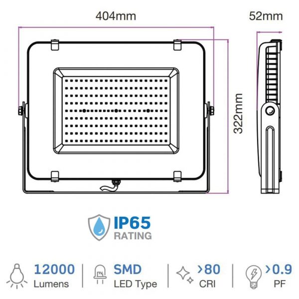 150W LED Floodlight SMD IP65