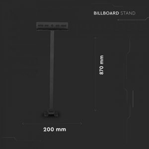Billboard Stand for Floodlight 87CM*20CM