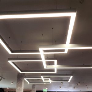 Square linear lights