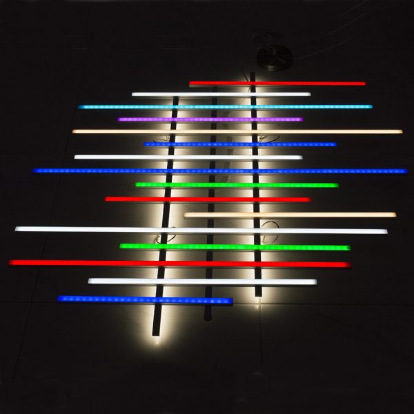 Bespoke Abstract LED Light Lines