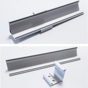 Corner Aluminium LED Profile Bracket 24.8 x 24.8 mm