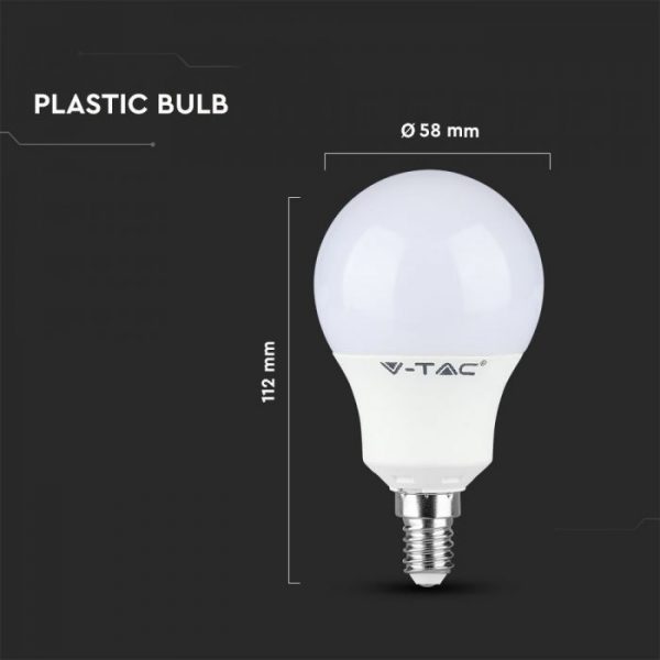 9W Plastic Bulb A60