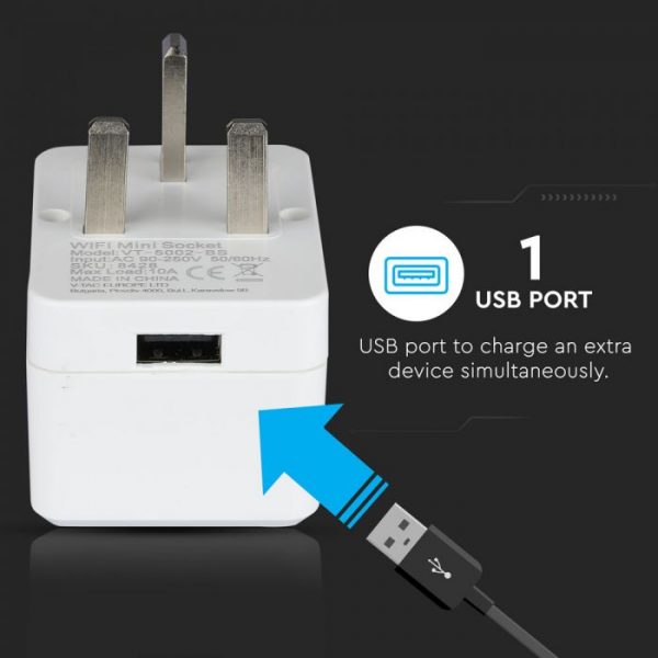 WIFI Mini BS Plug with USB