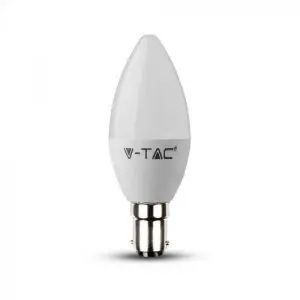 5.5W Plastic Candle Bulb Dimmable 3000K Warm White