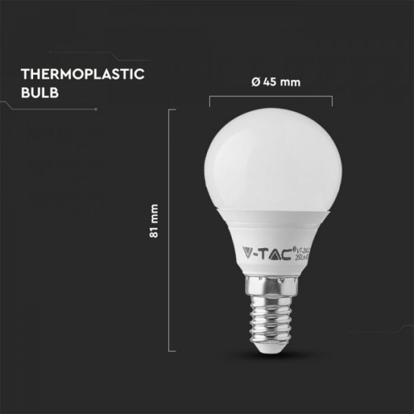 5.5W P45 Plastic Bulb