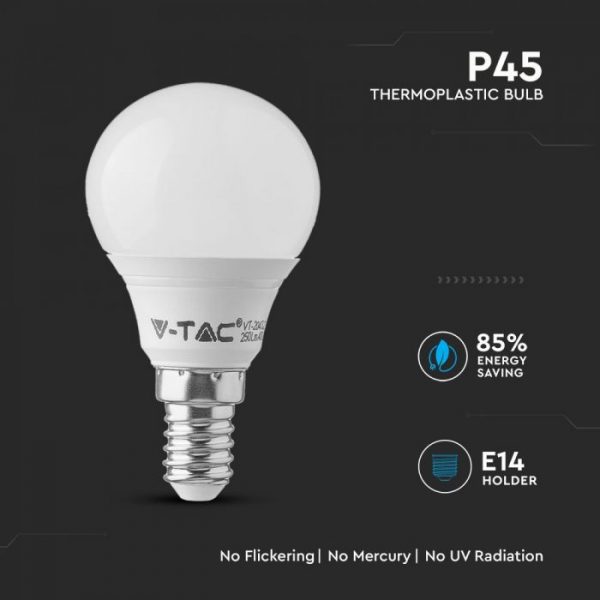 4.5W Plastic Bulb P45 - SAMSUNG CHIP A++