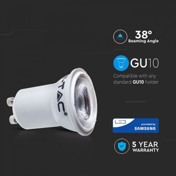 2W GU10 Plastic Bulb MR11