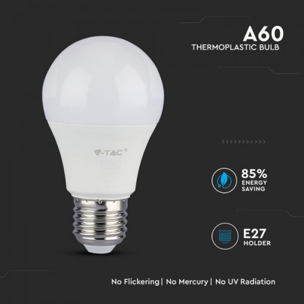 11W A60 LED Plastic Bulb Samsung Chip E27