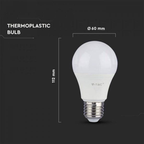 8.5W Plastic Bulb A60 A++