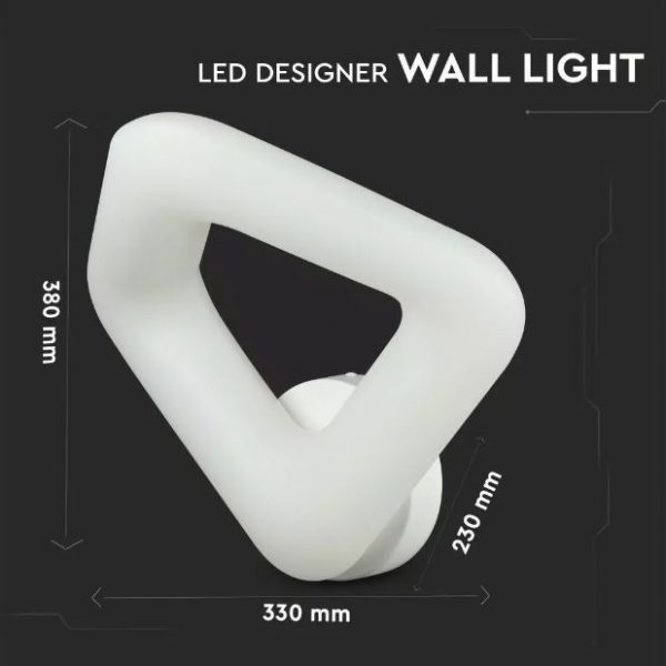 20W LED Designer Wall light (TRIAC dimmable)