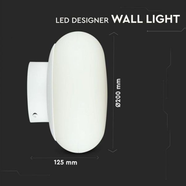 12W Led Designer Wall Light (TRIAC dimmable)