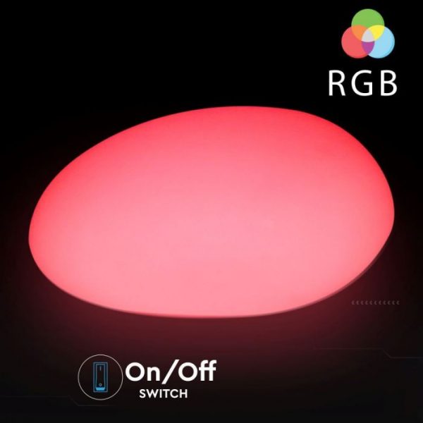 LED Stone Light RGB D:33x25x17cm
