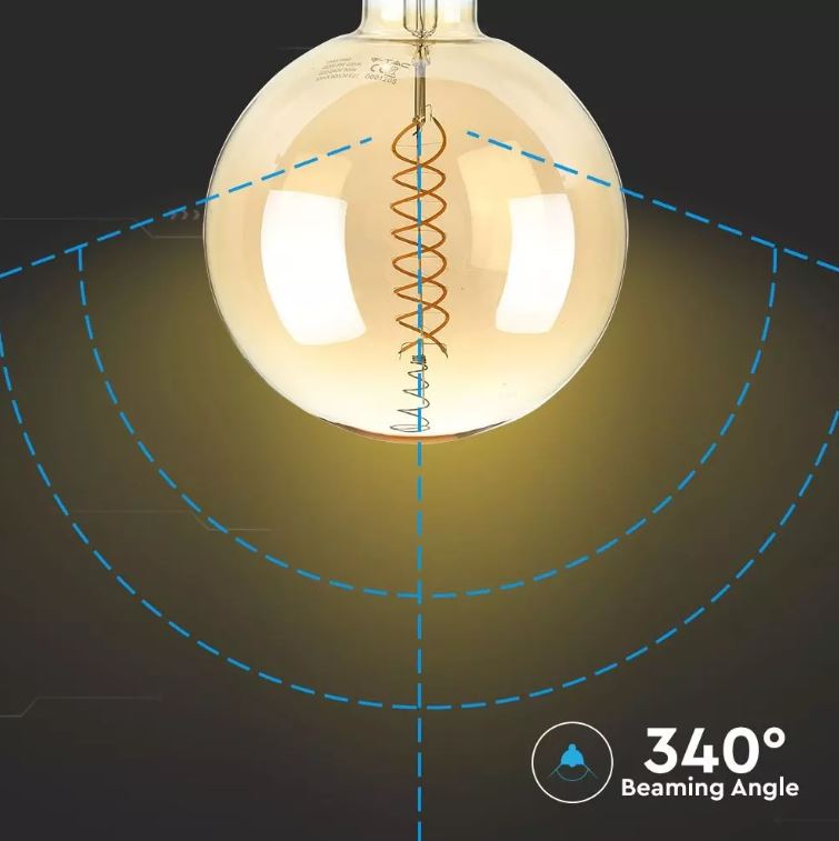 8W G200 LED Filament Bulb