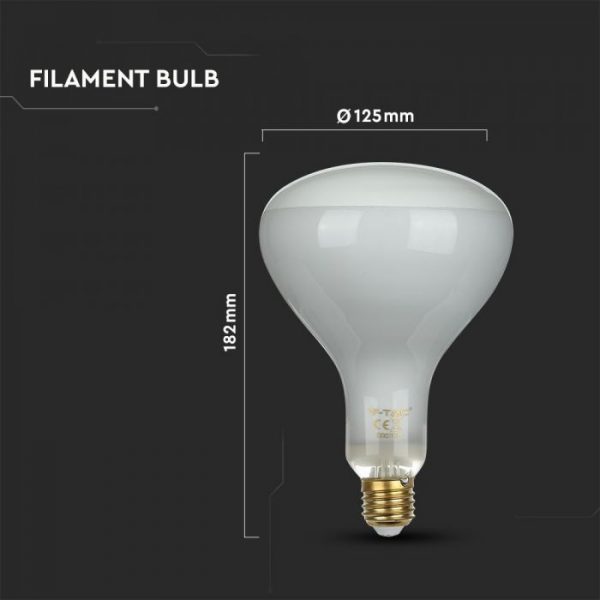8W LED Special Filament Bulb R125