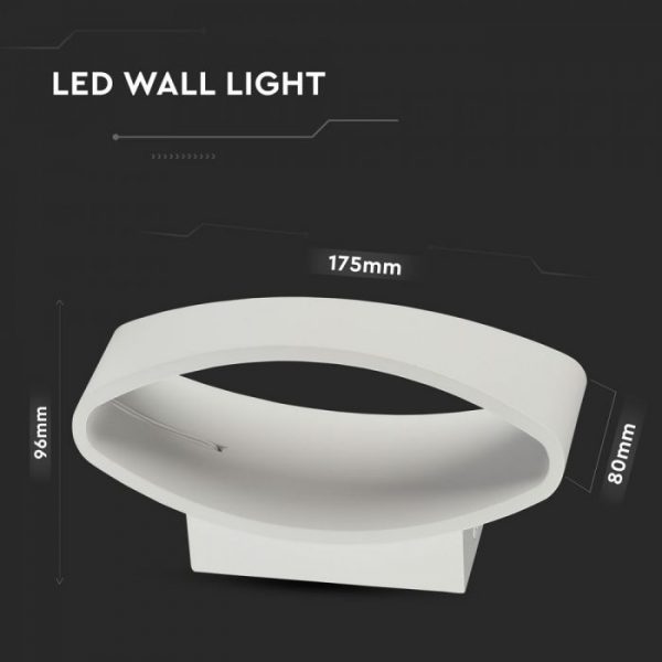 5W LED Wall Light IP20 3000K/ 4000K