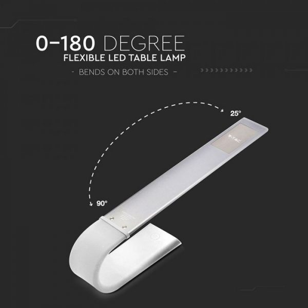 Modern LED Desk Lamp Slim - 3in1-WHITE