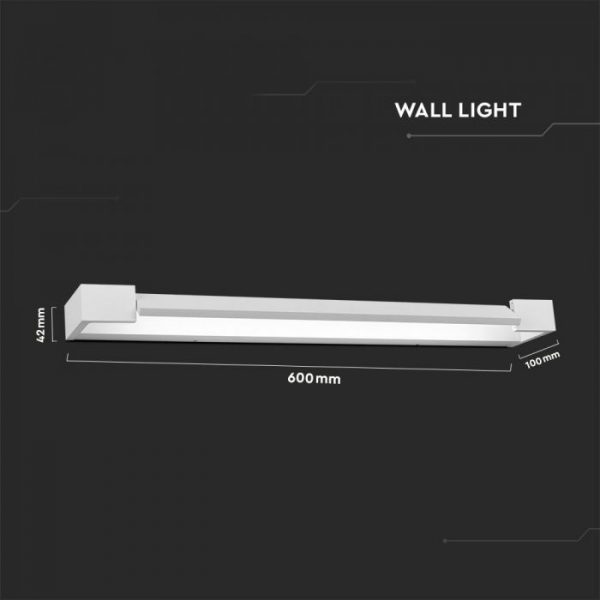 18W LED Adjustable Modern Wall Light IP44 3000K/ 4000K