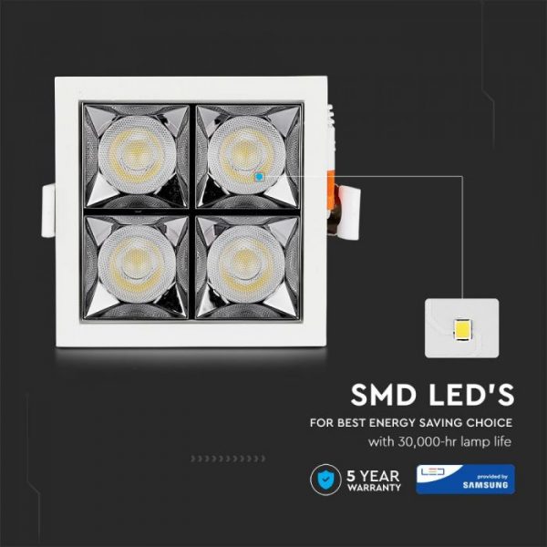 16W LED Reflector Downlight 12? Beam Angle with SMD