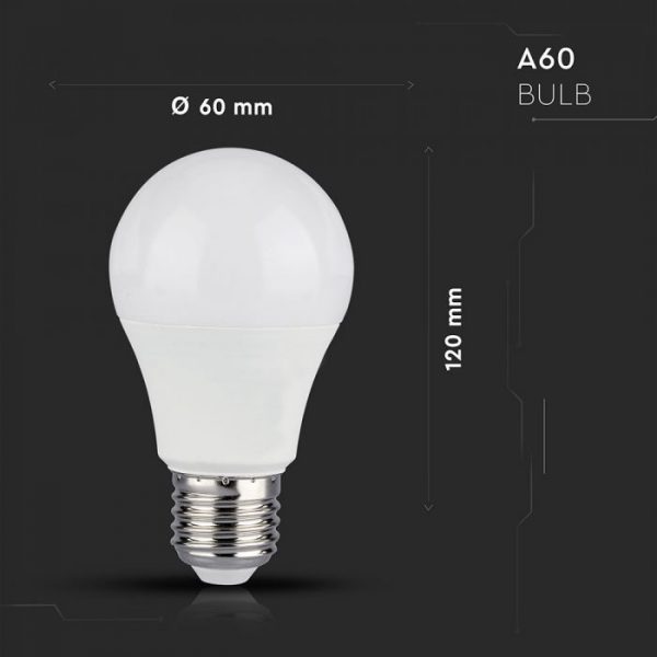 10W Smart LED Bulb E27 A60 RGB+WW+CW