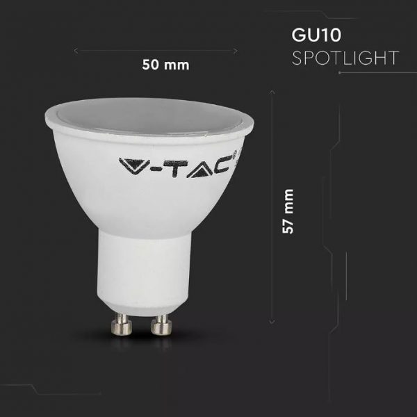 5.5W LED GU10 Smart Spotlight RGB+ CCT 3in1