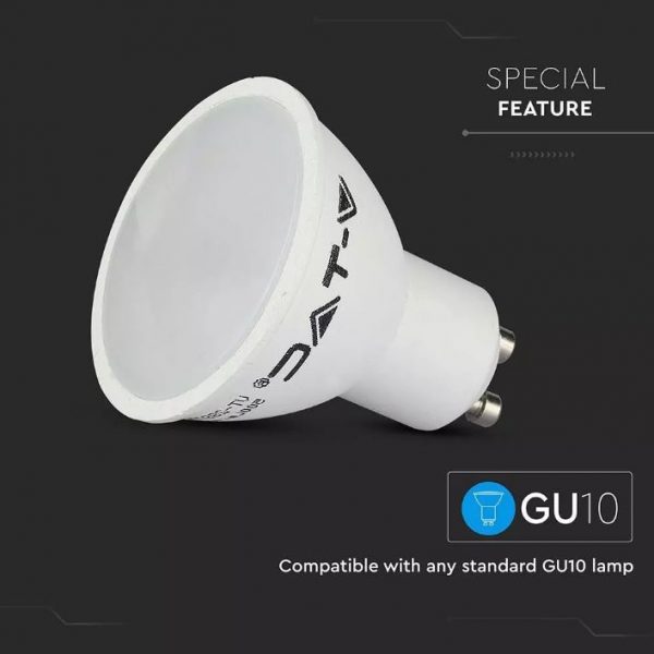 5.5W LED GU10 Smart Spotlight RGB+ CCT 3in1 – Compatible With Amazon Alexa And Google Home