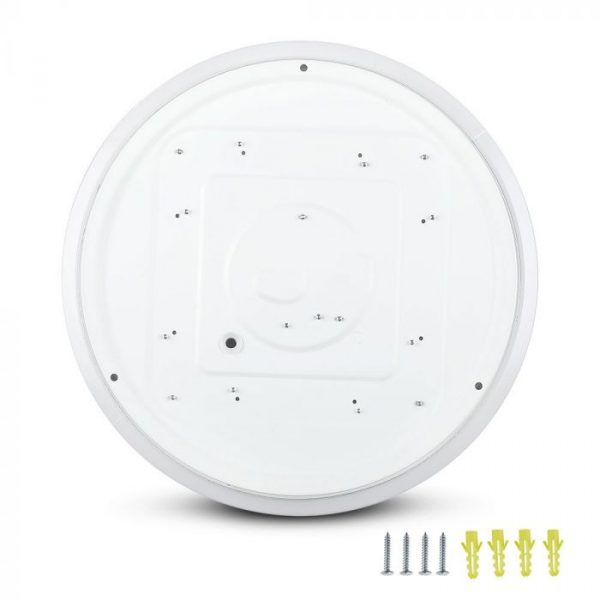 18W LED Dome Light 30cm Milky Cover CCT 3in1 Round