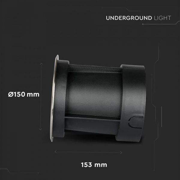 12W LED COB Underground Light 4000K