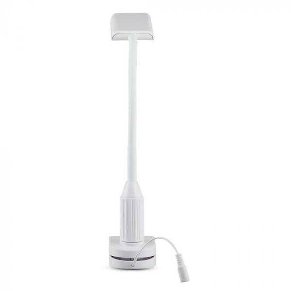 7W LED Clip Lamp White Body 3000K