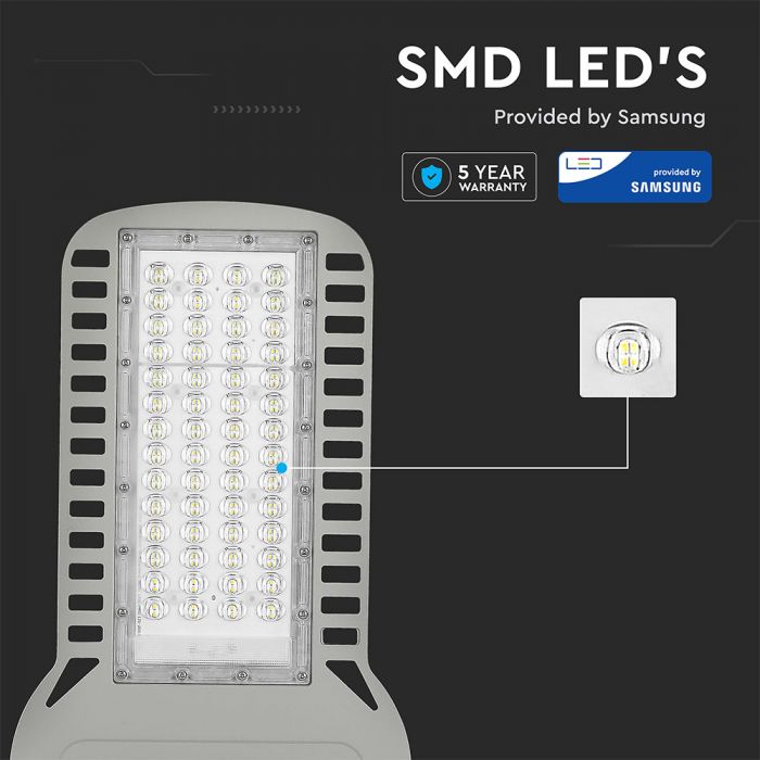 Photocell 150W LED Slim Streetlight with Samsung Chip