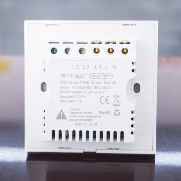 WIFI Touch Switch White (1 Gang)