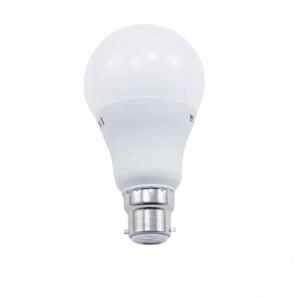 9W A60 LED Plastic Bulb B22 Dimmable - Samsung Chip 3000K