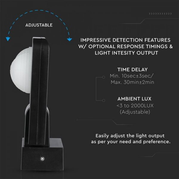 Infrared Sensor Black 1KW 360 degree