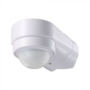 PIR Sensor Adjustable for Corner - White 240 degree